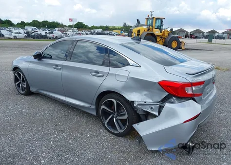 2021 Honda Accord Sport from USA, damaged, VIN 1HGCV1F32MA039373